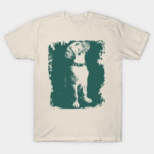 Green cool dog T-Shirt